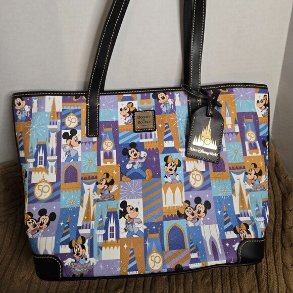 Dooney & Bourke Disney 50th Anniversary Tote — Park Exclusive! 🎆 - Picture 1 of 8